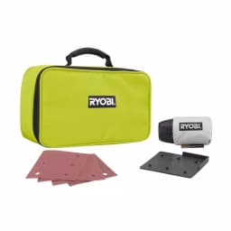RYOBI 2 Amp Corded 1/4 Sheet Sander with 14,000 OPM and Carrying Case thumbnail 5