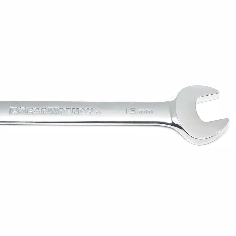 GearWrench 8-Piece Metric Reversible Combination Ratcheting Wrench Set