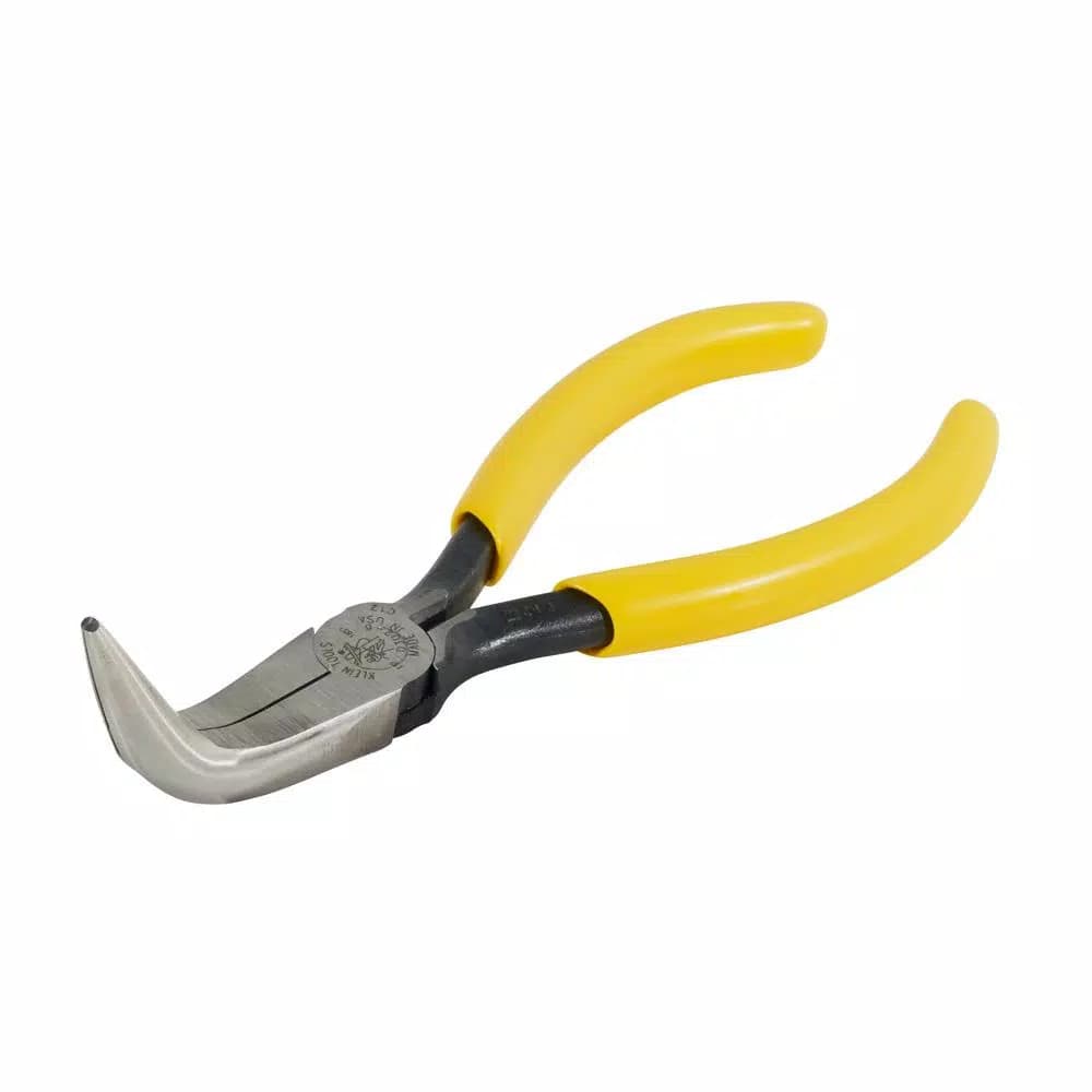 Klein Tools 6-3/8 in. Curved Long Nose Pliers