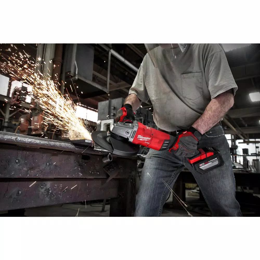 Milwaukee M18 FUEL 7 in./9 in. Brushless Cordless Large Angle Grinder (Tool-Only)