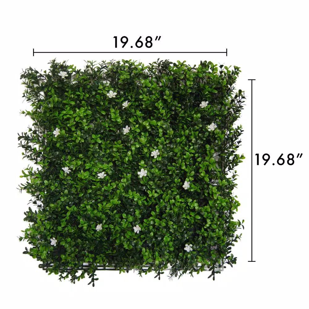 Greensmart Decor Artificial Tulum Wall Panels, 20 in. x 20 in. (Set of 4)
