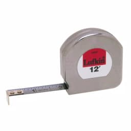 Lufkin Mezurall 12 ft. Chrome Clad Tape Measure, 1/2 in. Width thumbnail 1