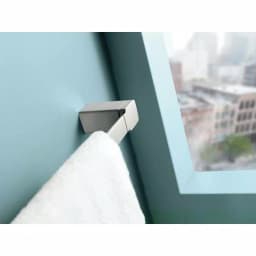 Moen 90 Degree 24 in. Towel Bar, Brushed Nickel thumbnail 2