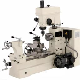 Shop Fox Small Combo Lathe and Mill Machine with 3/4 HP Motor thumbnail 2