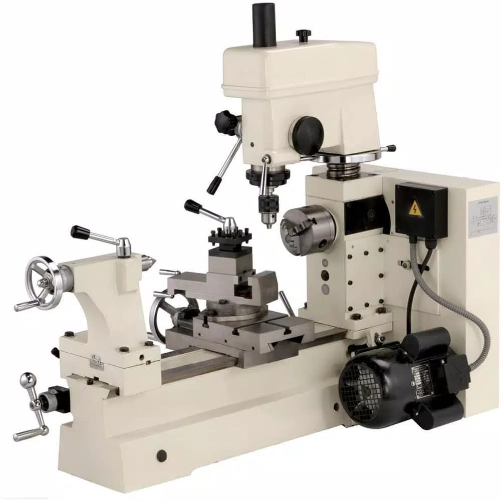 Shop Fox Small Combo Lathe and Mill Machine with 3/4 HP Motor