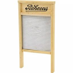 Behrens 24.5 in. Galvanized Steel Washboard with Pine Wood Frame thumbnail 1