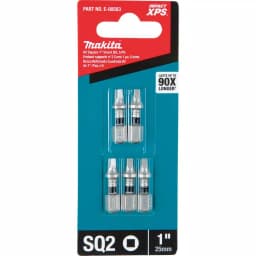 Makita ImpactXPS #2 Square 1 in. Insert Bits, 5-Pack thumbnail 4