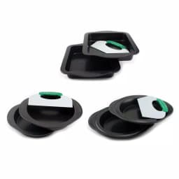 BergHOFF Perfect Slice 9-Piece Baking Pan Set with Cutting Tools, Carbon Steel thumbnail 1