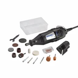 Dremel 200 Series Dual Speed Corded Rotary Tool Kit with 15 Accessories and 1 Attachment thumbnail 1