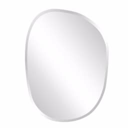 Unbranded Medium Oval Beveled Glass Frameless Accent Mirror, 18 in. x 24 in. thumbnail 2