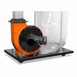 WEN 1500 CFM 16 Amp 5-Micron Woodworking Dust Collector with 50 Gal. Bag and Mobile Base thumbnail 3
