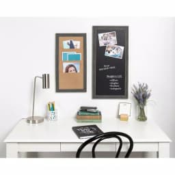 DesignOvation Wyeth Framed Magnetic Chalkboard Memo Board, 13 x 26 inch thumbnail 5