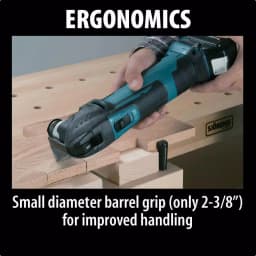 Makita 18V LXT Lithium-Ion 4.0 Ah Battery and Rapid Optimum Charger Starter Pack with Bonus Multi-Tool thumbnail 3
