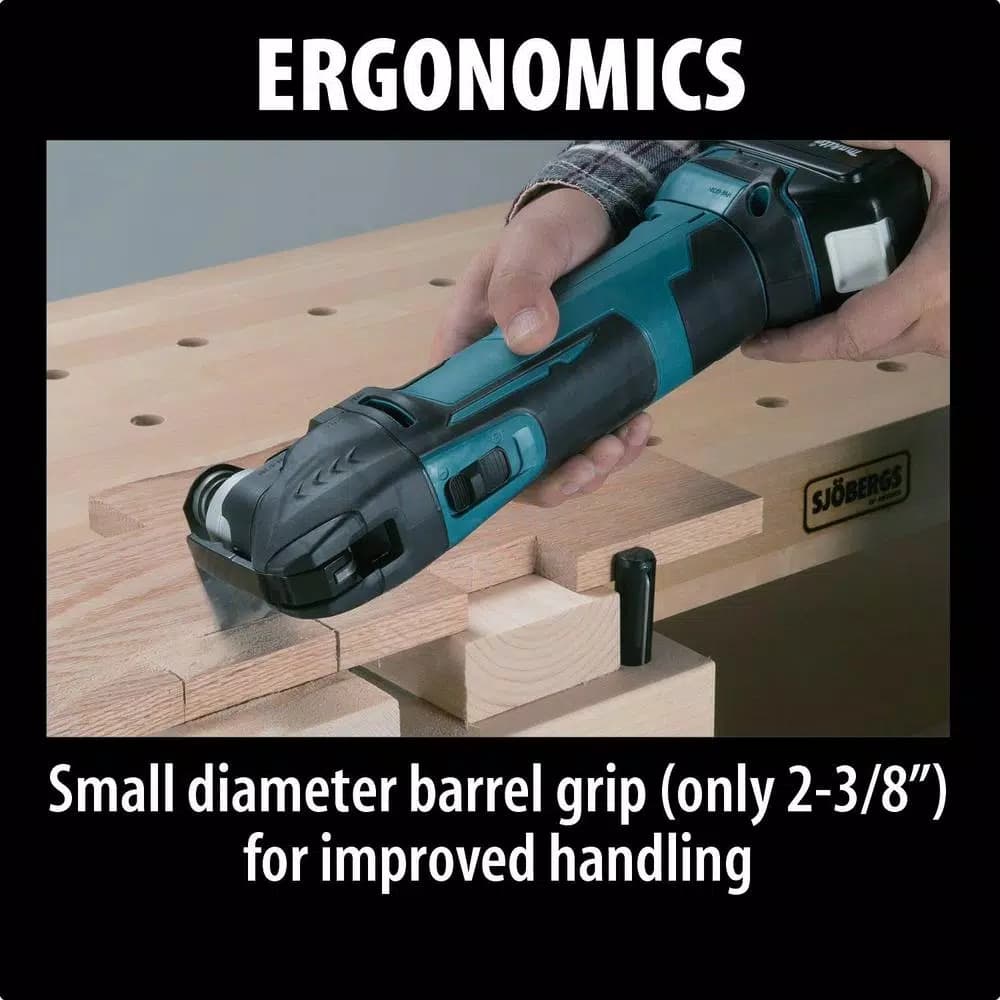 Makita 18V LXT Lithium-Ion 4.0 Ah Battery and Rapid Optimum Charger Starter Pack with Bonus Multi-Tool
