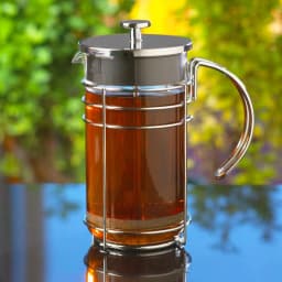 GROSCHE Madrid 12 oz. Premium French Press Coffee and Tea Maker in Chrome thumbnail 4