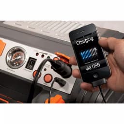 BLACK+DECKER 500-Watt Portable Power Station with 900 Peak Amp Jump Starter and 120 PSI Air Compressor thumbnail 3
