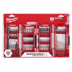 Milwaukee Shockwave 60-Piece Impact Rated Drill and Drive Bit Set thumbnail 3