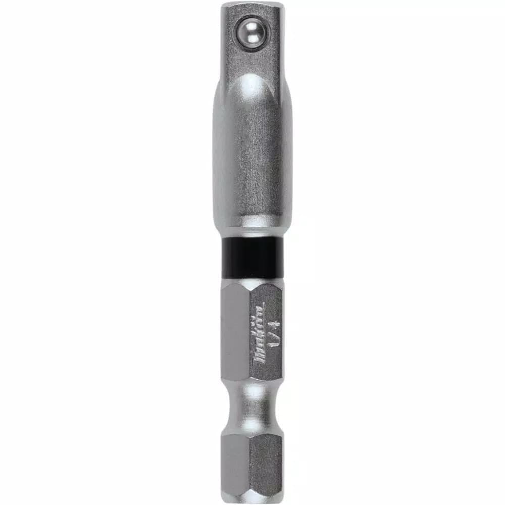 Makita ImpactXPS 1/4 in. Square 2 in. Socket Adapter for High-Torque Impact Drivers