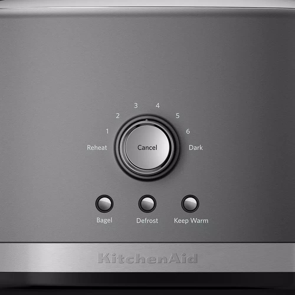 KitchenAid KMT2116CU 2-Slice Contour Silver Wide Slot Toaster