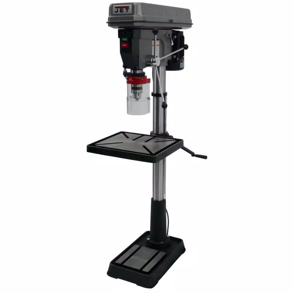 Jet JDP-20MF 20 in. Floor Standing Metalworking Drill Press, 1.5 HP, 12-Speed, 115/230V