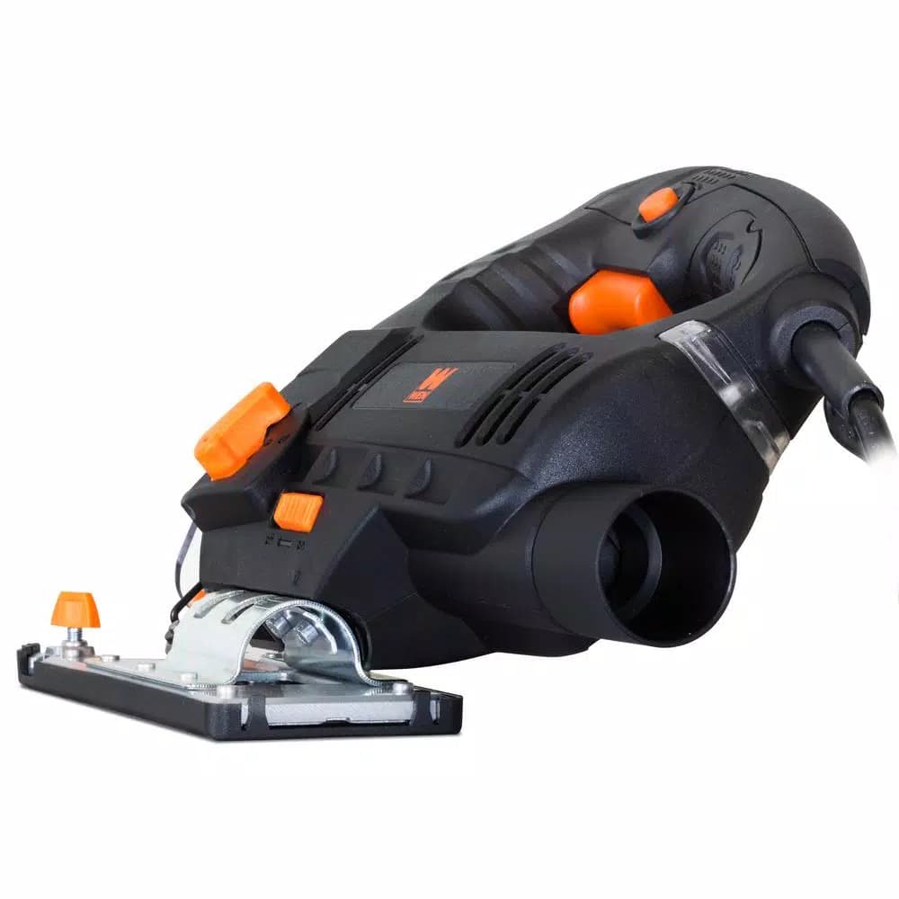 WEN 6.6 Amp Variable Speed Orbital Jigsaw with Laser Guide and LED Light