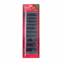Husky 1/2 in. Drive Metric Deep Impact Socket Set, 11-Piece thumbnail 5