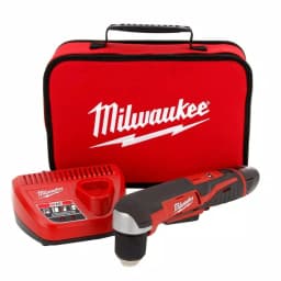 Milwaukee M12 12V Lithium-Ion Cordless 3/8 in. Right-Angle Drill/Driver Kit with 1.5Ah Battery, Charger & Bag thumbnail 1