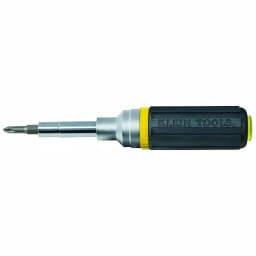 Klein Tools Ratcheting Multi-Bit Screwdriver and Nut Driver Set with Cushion Grip Handle thumbnail 1