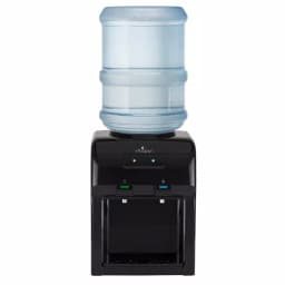 Vitapur Countertop Water Cooler Dispenser, Cold and Room Temperature, 3 or 5 Gallon, Black thumbnail 2