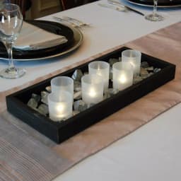LUMABASE Flameless Votive Candles with Frosted Plastic Holders, Warm White LED, 6 Count thumbnail 3