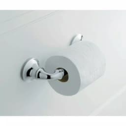 KOHLER Forte Sculpted 3-Piece Polished Chrome Bathroom Hardware Set thumbnail 4