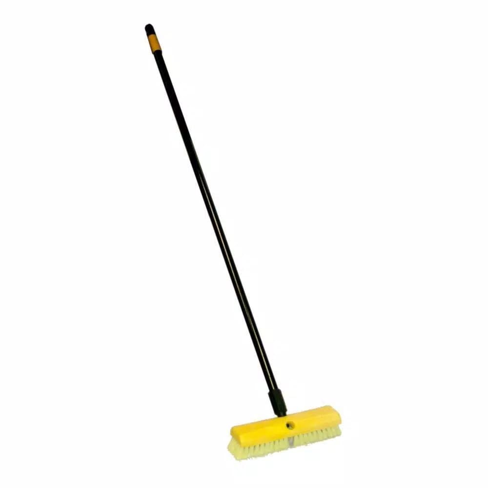 Rubbermaid Commercial Products Rubbermaid Commercial 60 in. Wood Broom Handle with Threaded Metal Tip