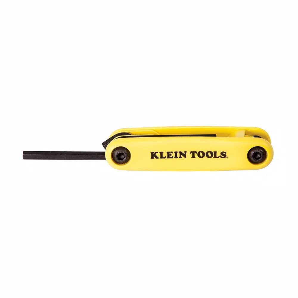 Klein Tools Grip-It Hex Key Set, 9-Piece SAE Folding Set