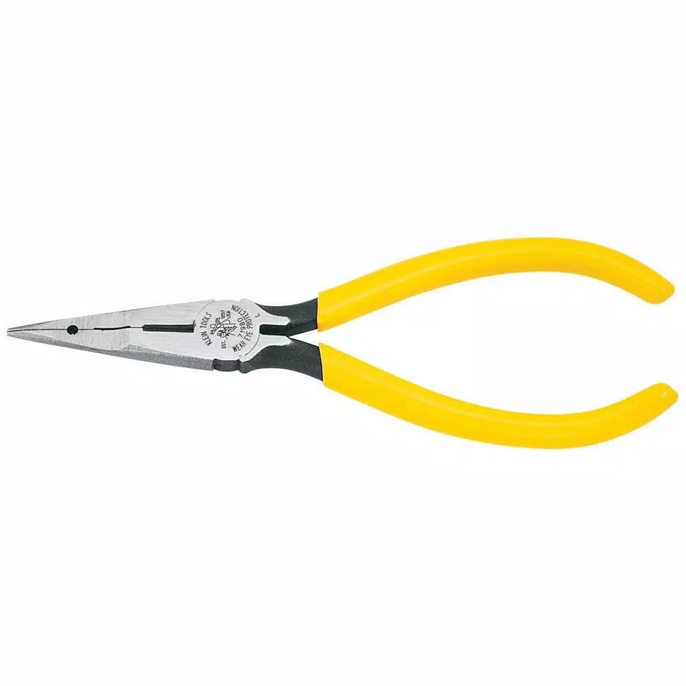 Klein Tools 6-5/8 in. Long Nose Telephone Pliers Type L1