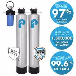 Pelican Water Pelican PSE2000 Whole House Water Filtration and NaturSoft Water Softener Alternative System, 15 GPM thumbnail 6