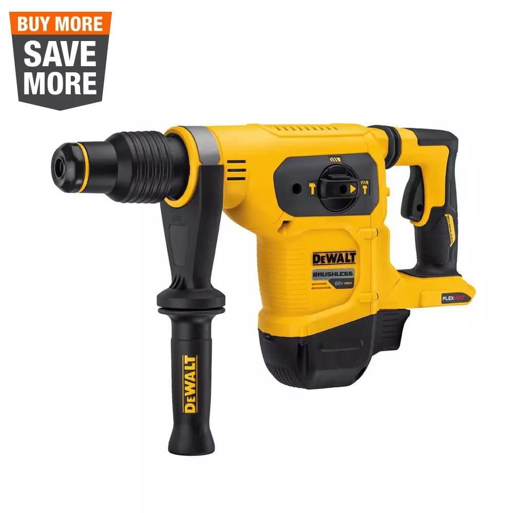 DEWALT FLEXVOLT 60V MAX Brushless 1-9/16 in. SDS MAX Combination Rotary Hammer (Tool-Only)