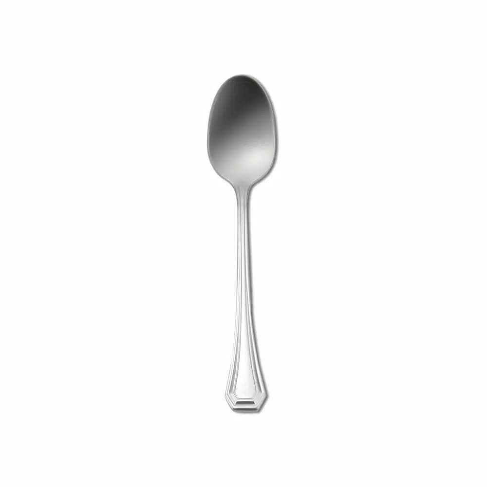 Oneida Lido Silverplated Stainless Steel Teaspoons, European Size (Set of 12)