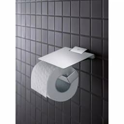 GROHE Selection Cube Wall-Mount Toilet Paper Holder with Cover, StarLight Chrome thumbnail 2
