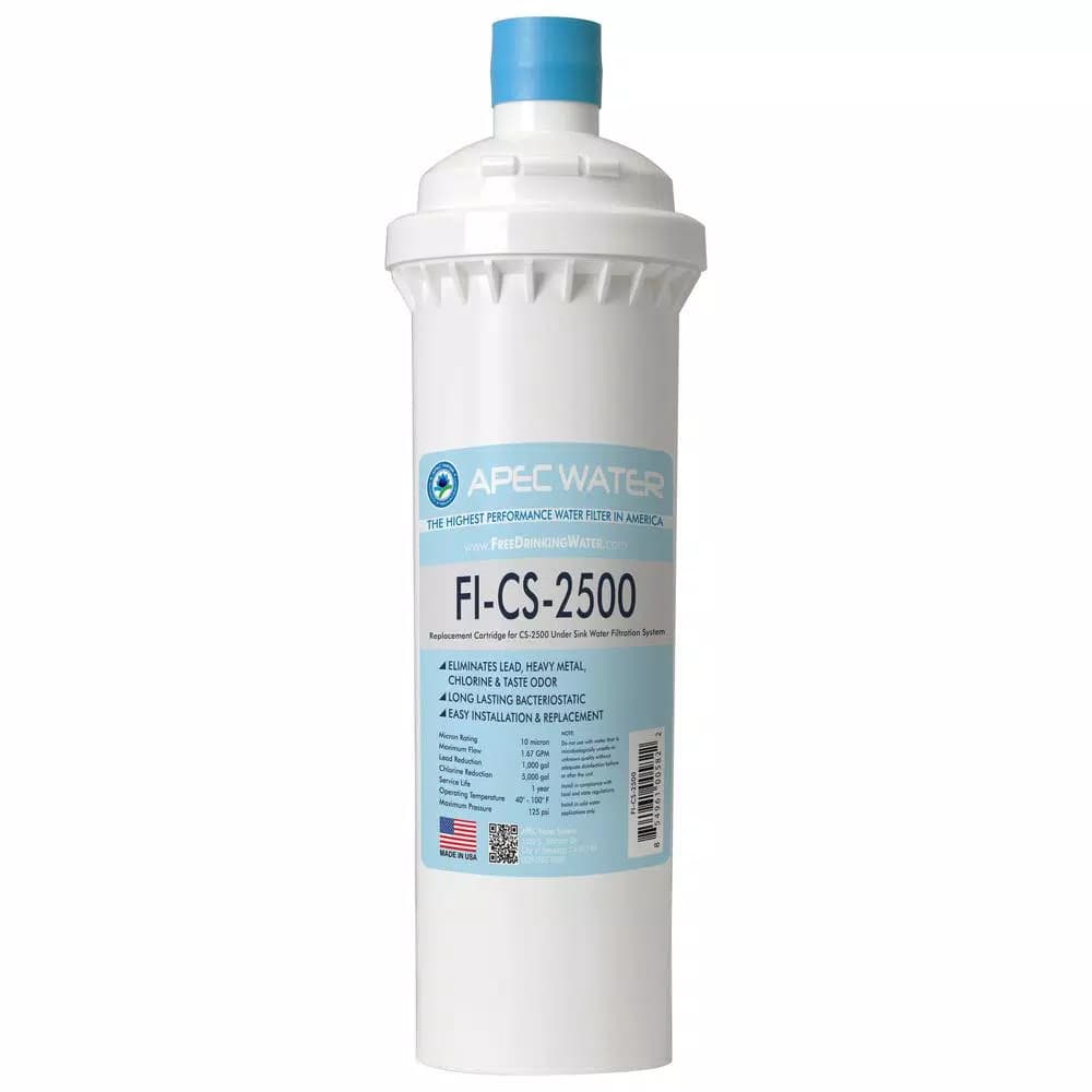 APEC Water Systems CS-Series 5,000 Gal. Replacement Filter for CS-2500 Under-Counter System