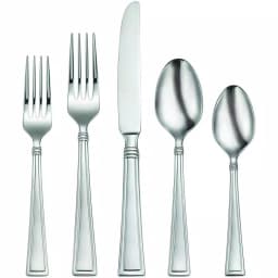 Oneida Butler 45-Piece 18/0 Stainless Steel Flatware Set, Service for 8 thumbnail 2