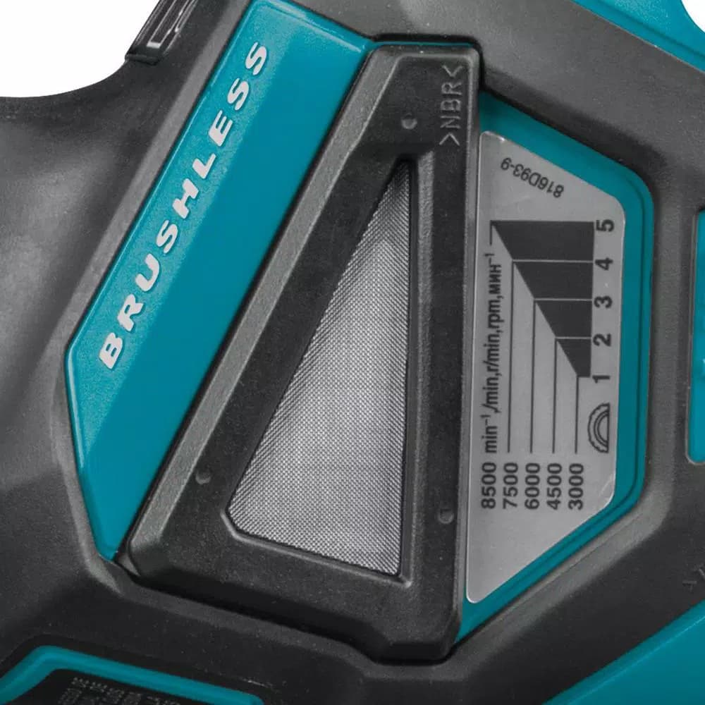 Makita 18V LXT Brushless 5 in. Cordless Angle Grinder with Electric Brake (Tool Only)