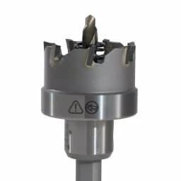 Klein Tools 1-3/8 in. Carbide Hole Cutter with Arbor and Pilot Bit thumbnail 5