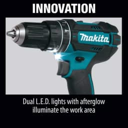 Makita 18V LXT Lithium-Ion 1/2 in. Cordless Hammer Driver Drill (Tool-Only) thumbnail 8
