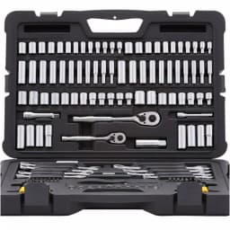 Stanley 145-Piece Mechanics Tool Set with 1/4 in. and 3/8 in. Drive Ratchets thumbnail 4