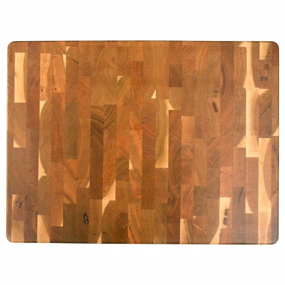 Catskill Craftsmen 16.25 in. x 12 in. End Grain Hardwood Chopping Block