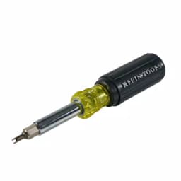 Klein Tools 11-in-1 Multi-Bit Screwdriver and Nut Driver with Schrader Valve Core Tool, Cushion Grip thumbnail 4