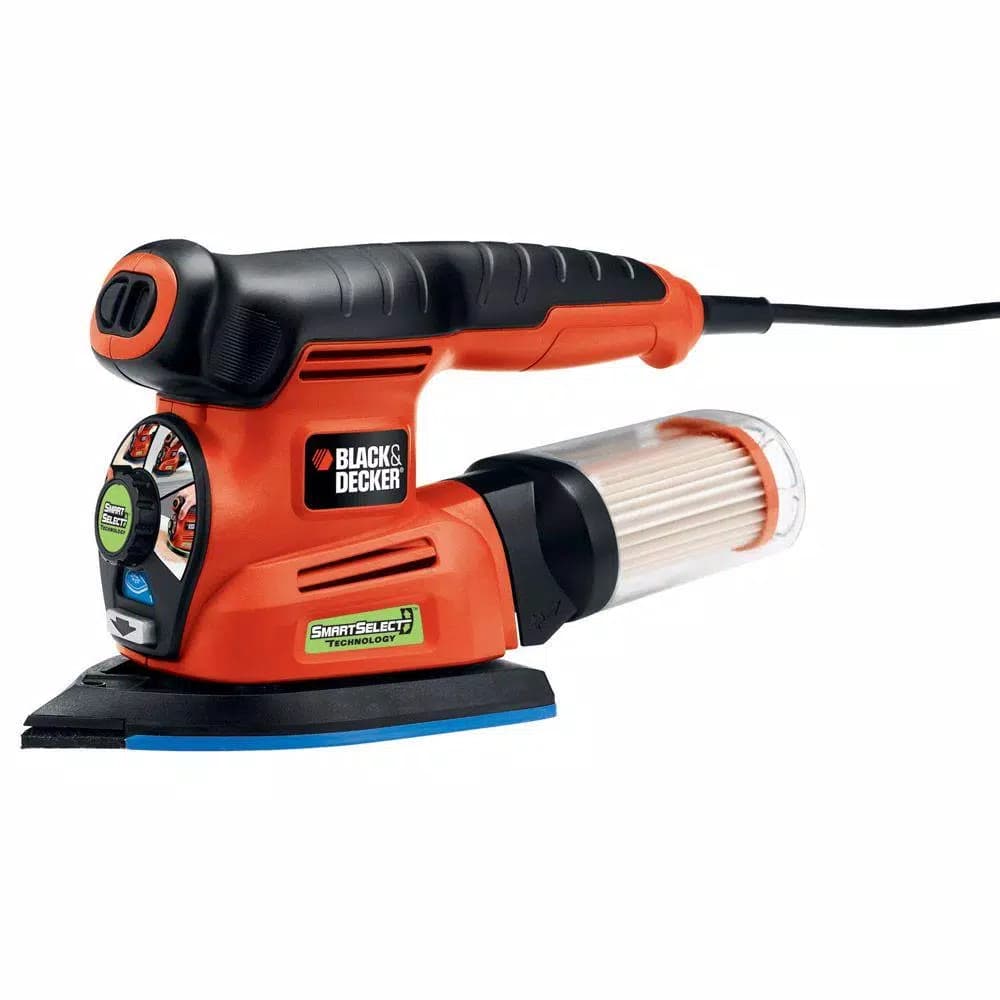 BLACK+DECKER Smart Select 4-in-1 Multi-Sander Kit with Carrying Case