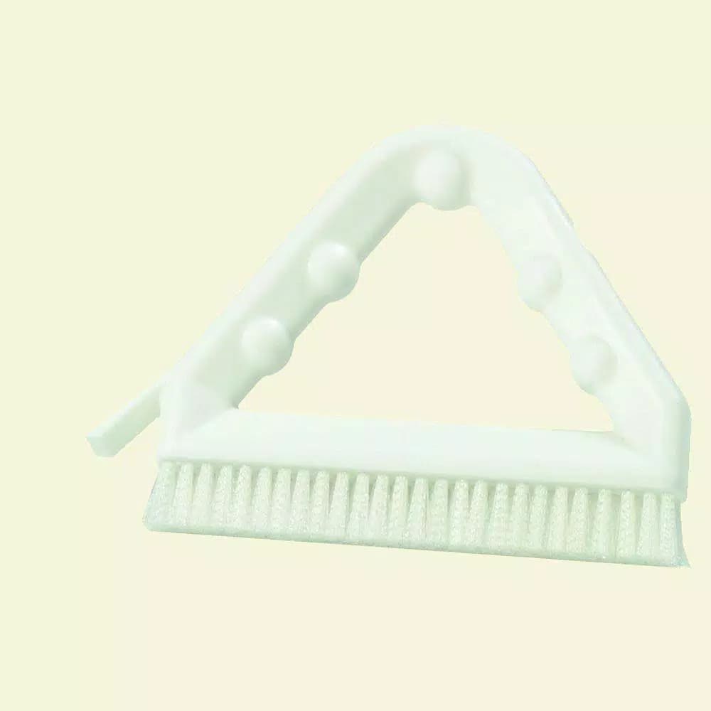 Carlisle Sparta Spectrum 9 in. White Poly Tile and Grout Brush (12-Pack)