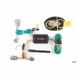 CURT Custom Vehicle-Trailer Wiring Harness, 4-Way Flat, for Ford Taurus, Explorer & Lincoln MKS thumbnail 1