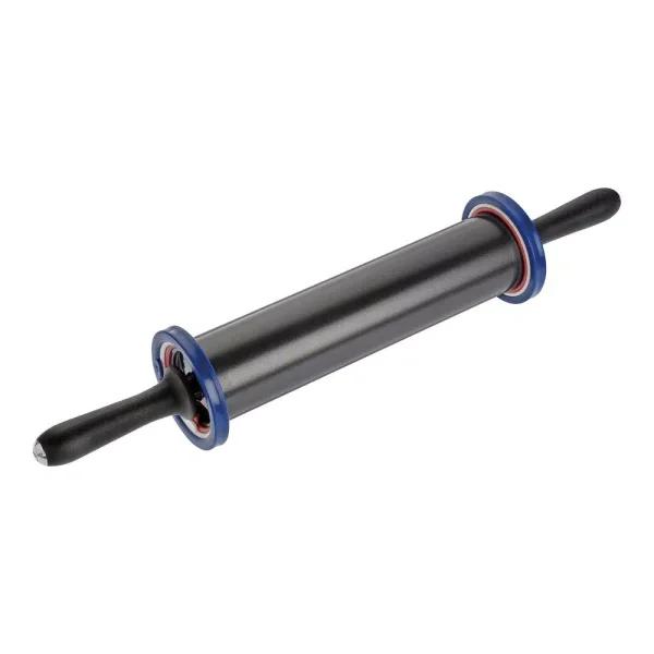 Frieling Kuchenprofi Adjustable Rolling Pin Set with 3 Thickness Rings